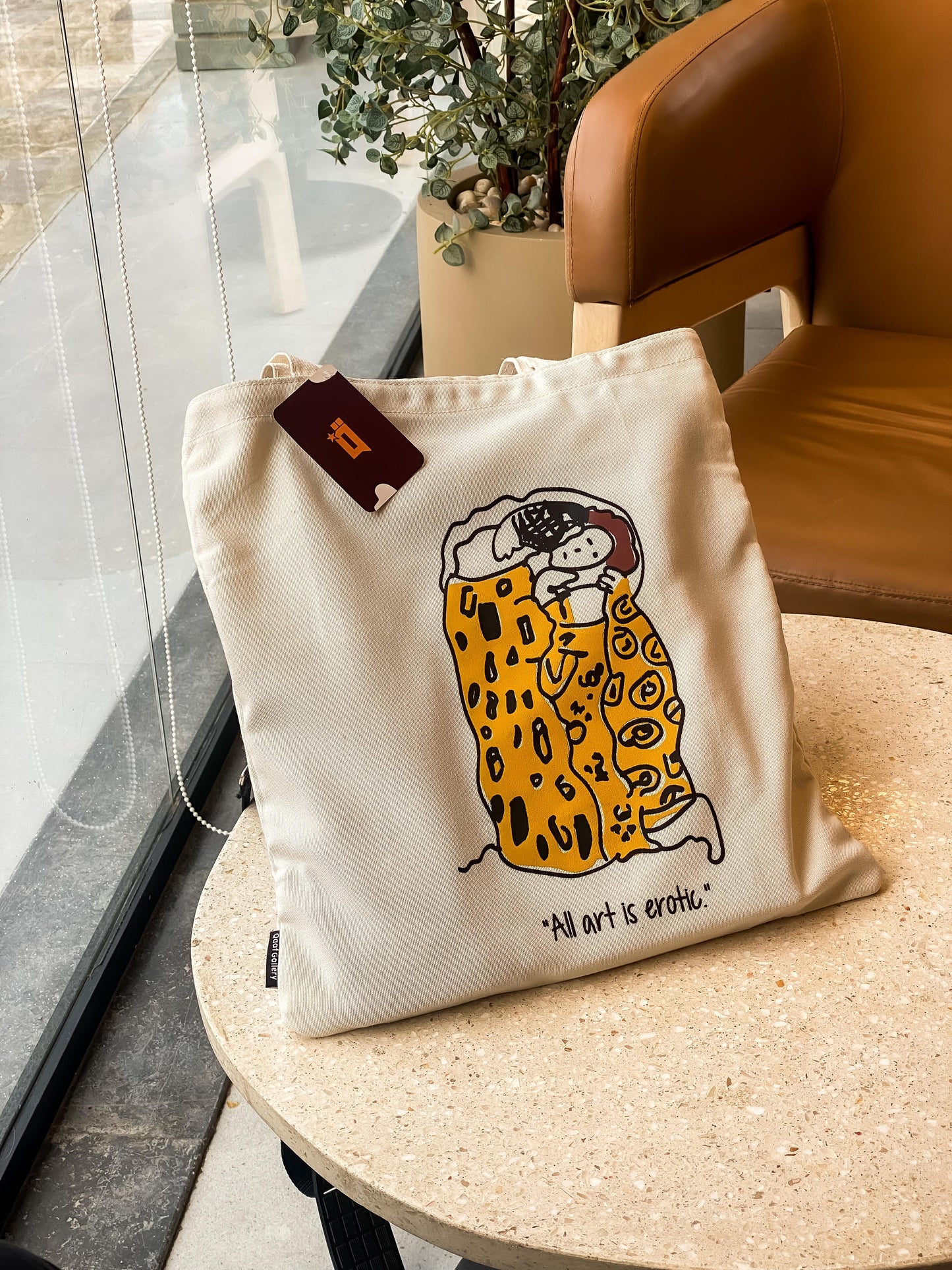 The Kiss Tote Bag