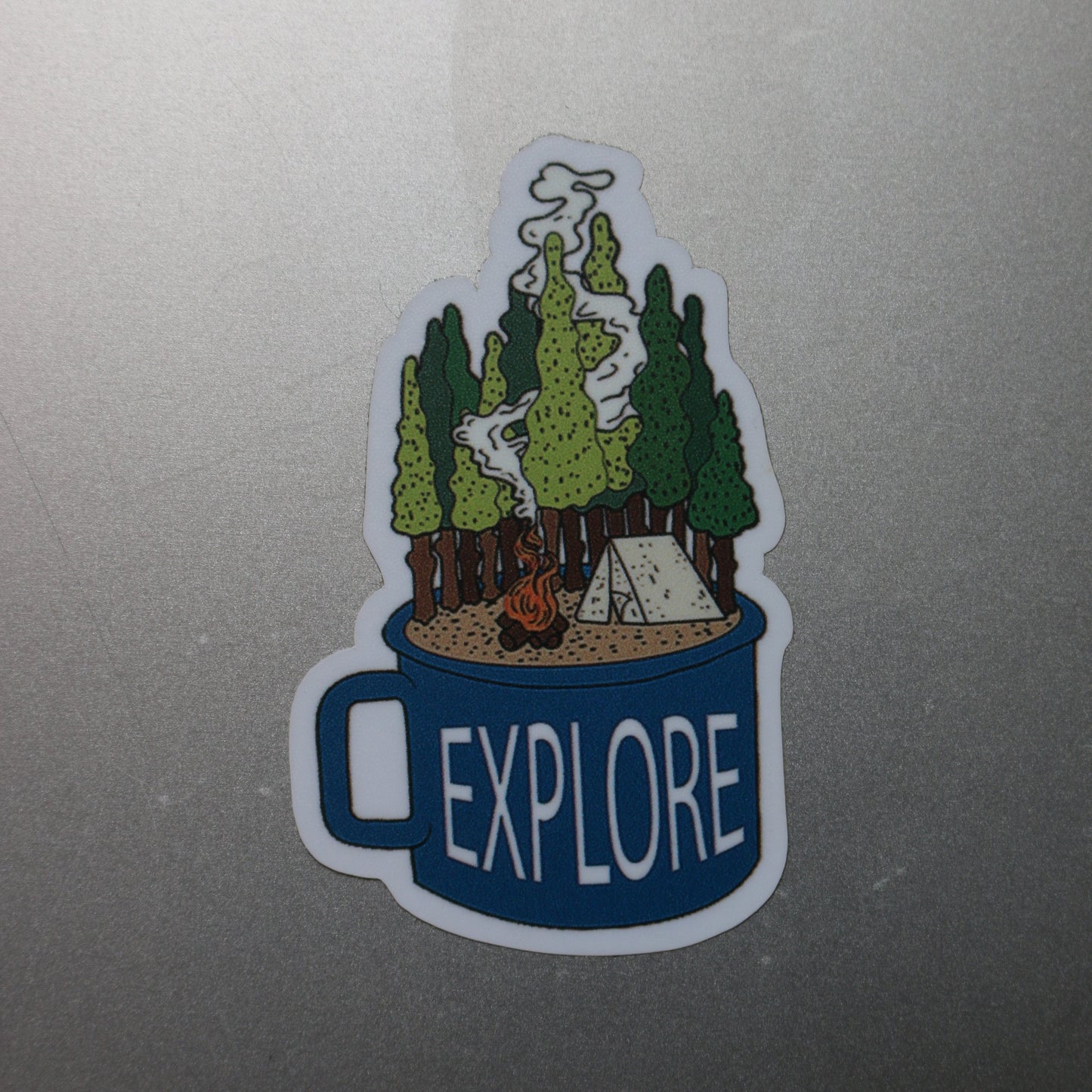 Explore Sticker