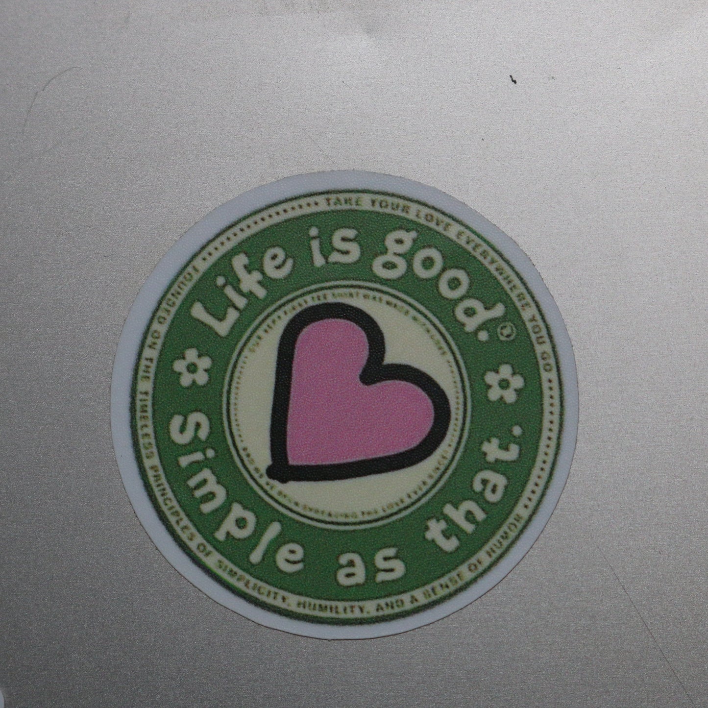Life is Good Sticker