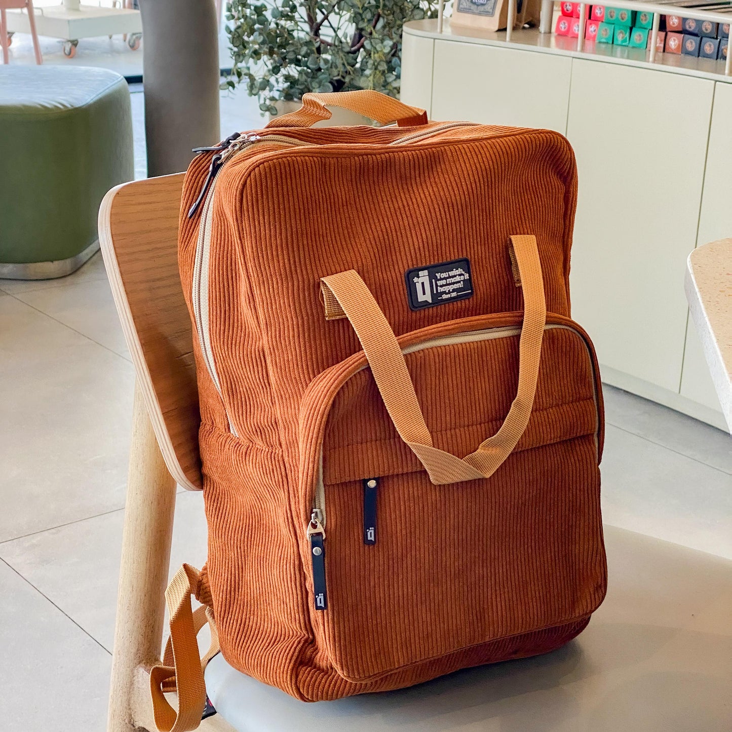 Havan Corduroy Backpack