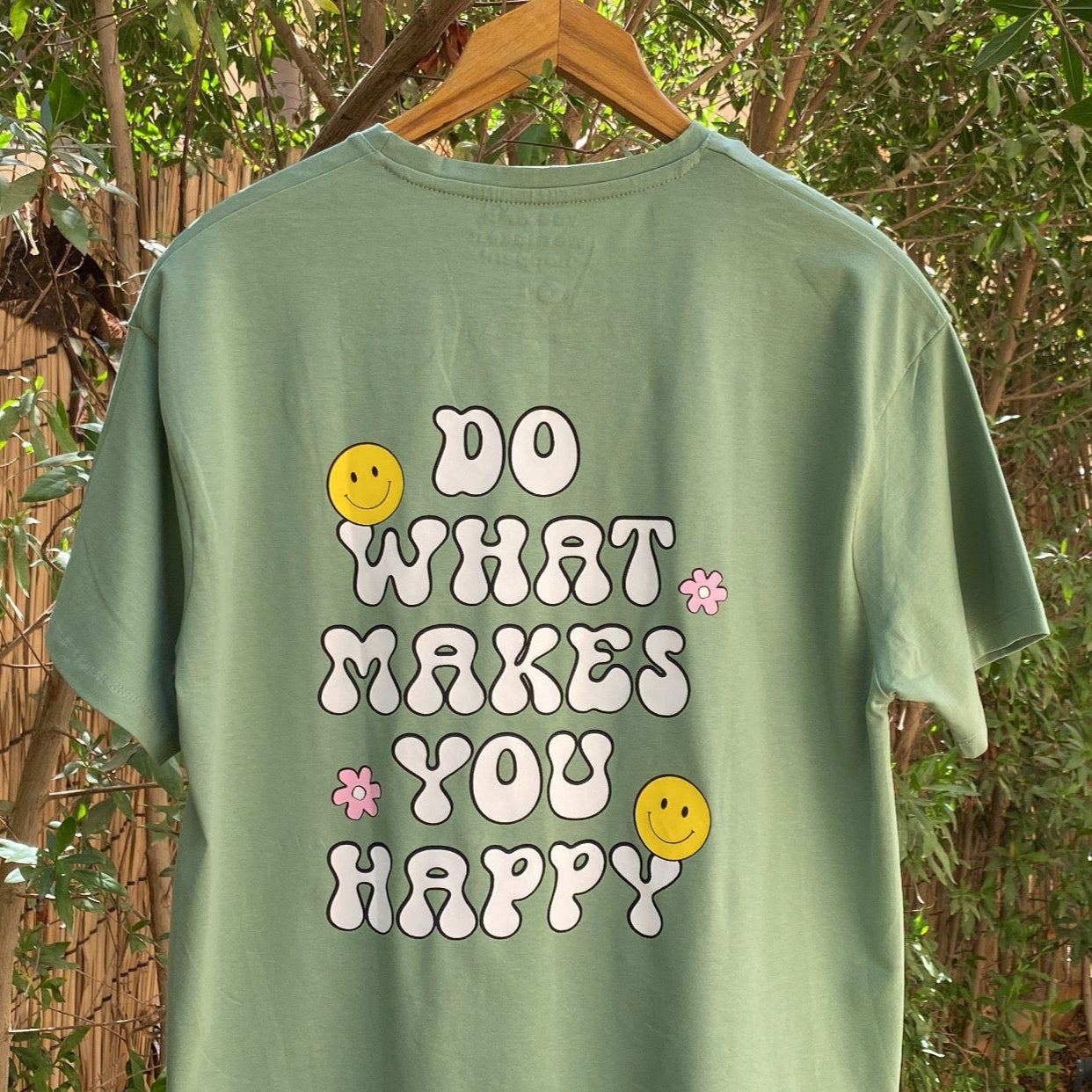 back smile tshirt
