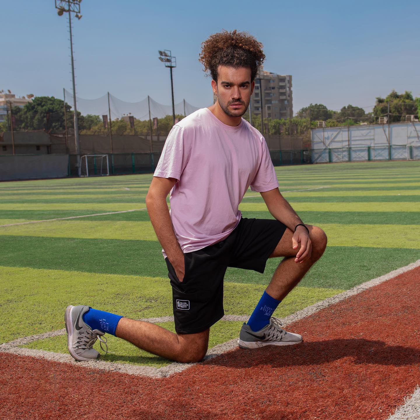 black melton basic short