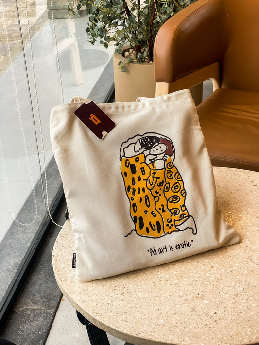 The Kiss Tote Bag