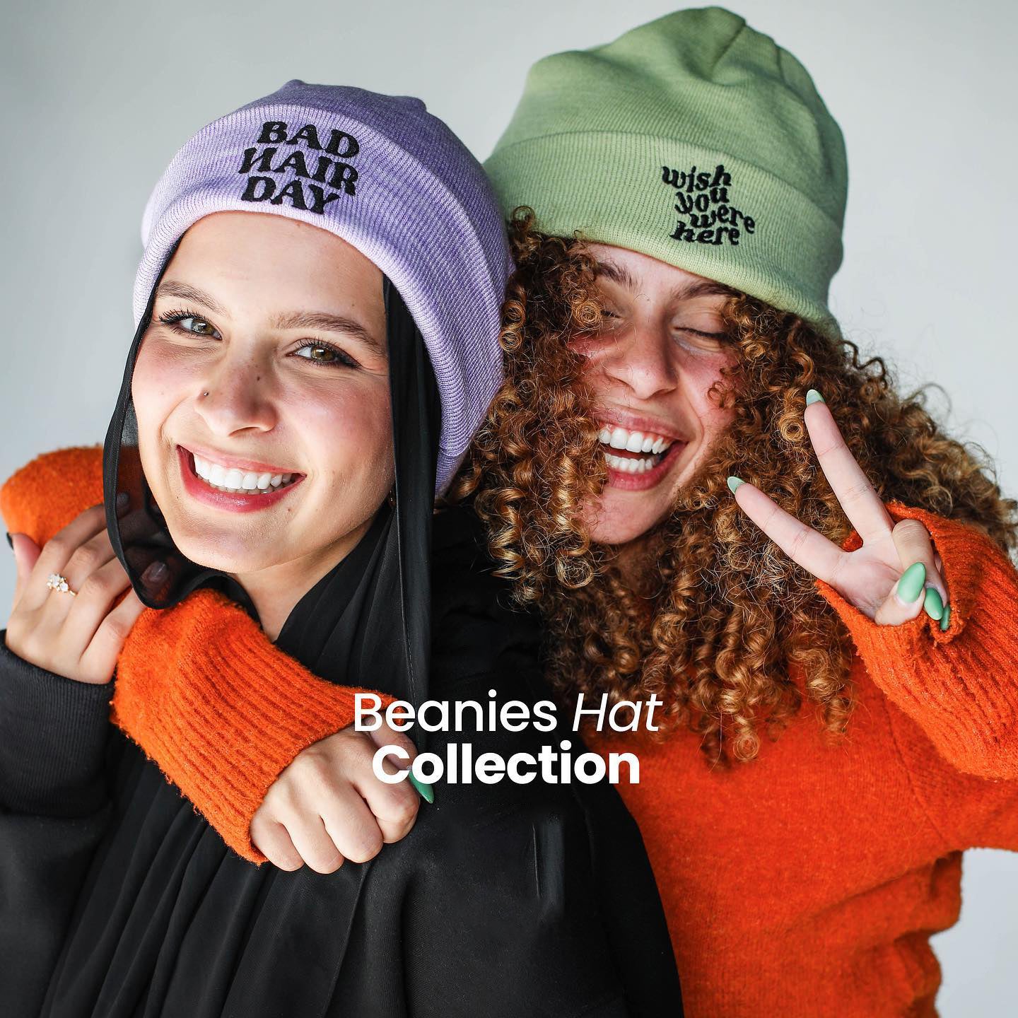 BAD HAIR DAY BEANIE HAT