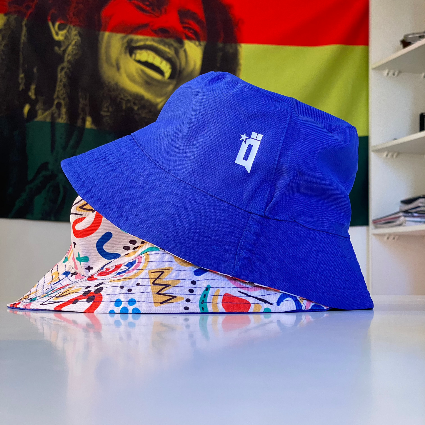 Abstract Bucket Hat