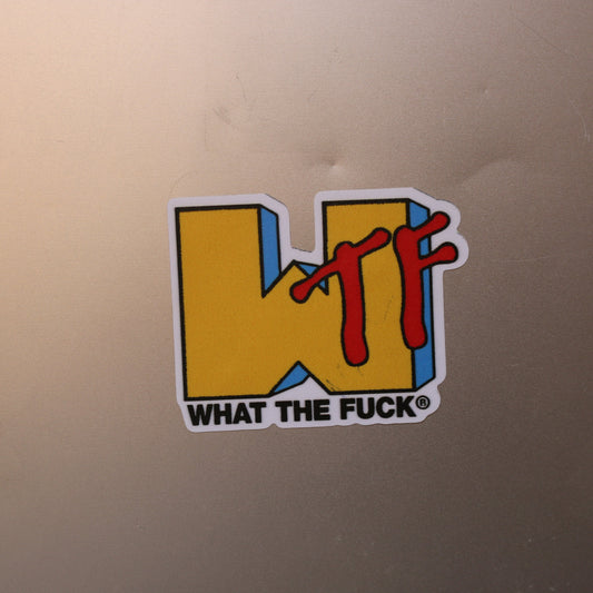 WTF Sticker