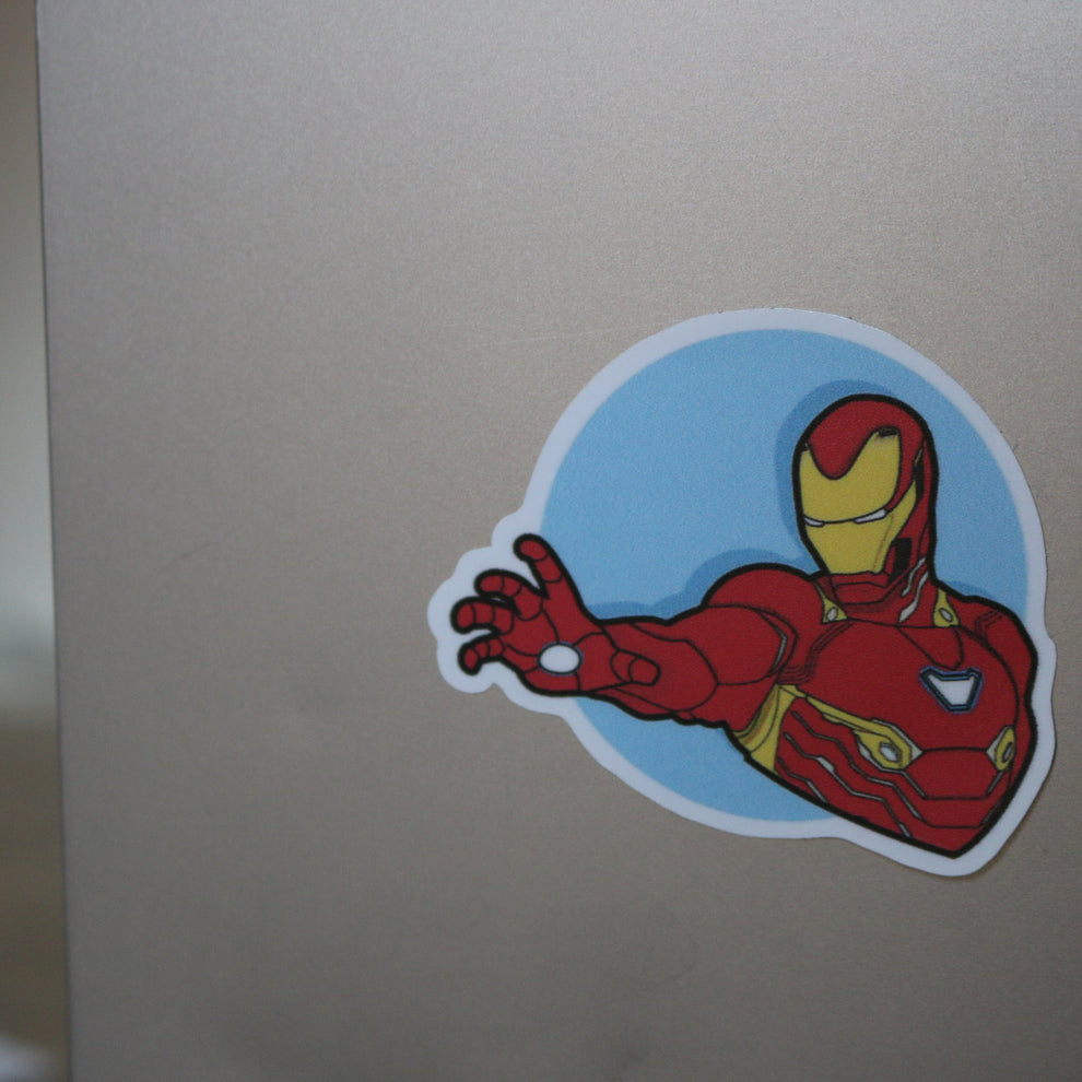 Stickers Décoratifs Iron Man Pour Flipper / Pincab - Neuf, Made In France