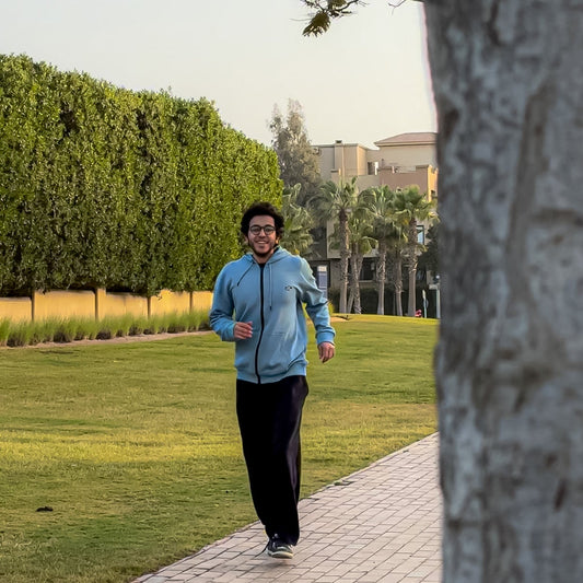 Baby Blue Basic Hoodie