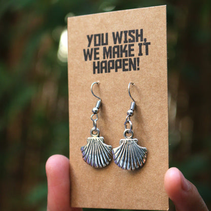 SEA SHELL  EARRINGS side