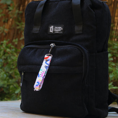 abstract keychain details