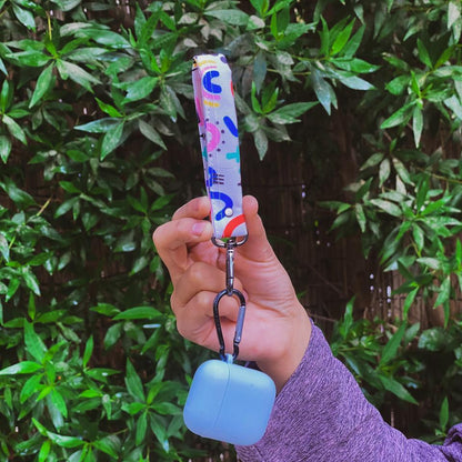 abstract keychain side