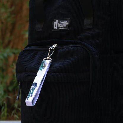 cactus keychain side