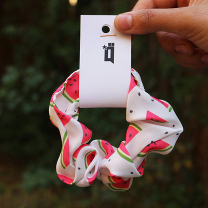 watermelon scrunchies