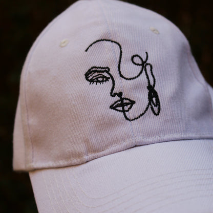 white faces cap
