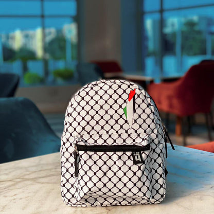 white palestine mini bag 