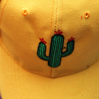 yellow cactus cap details